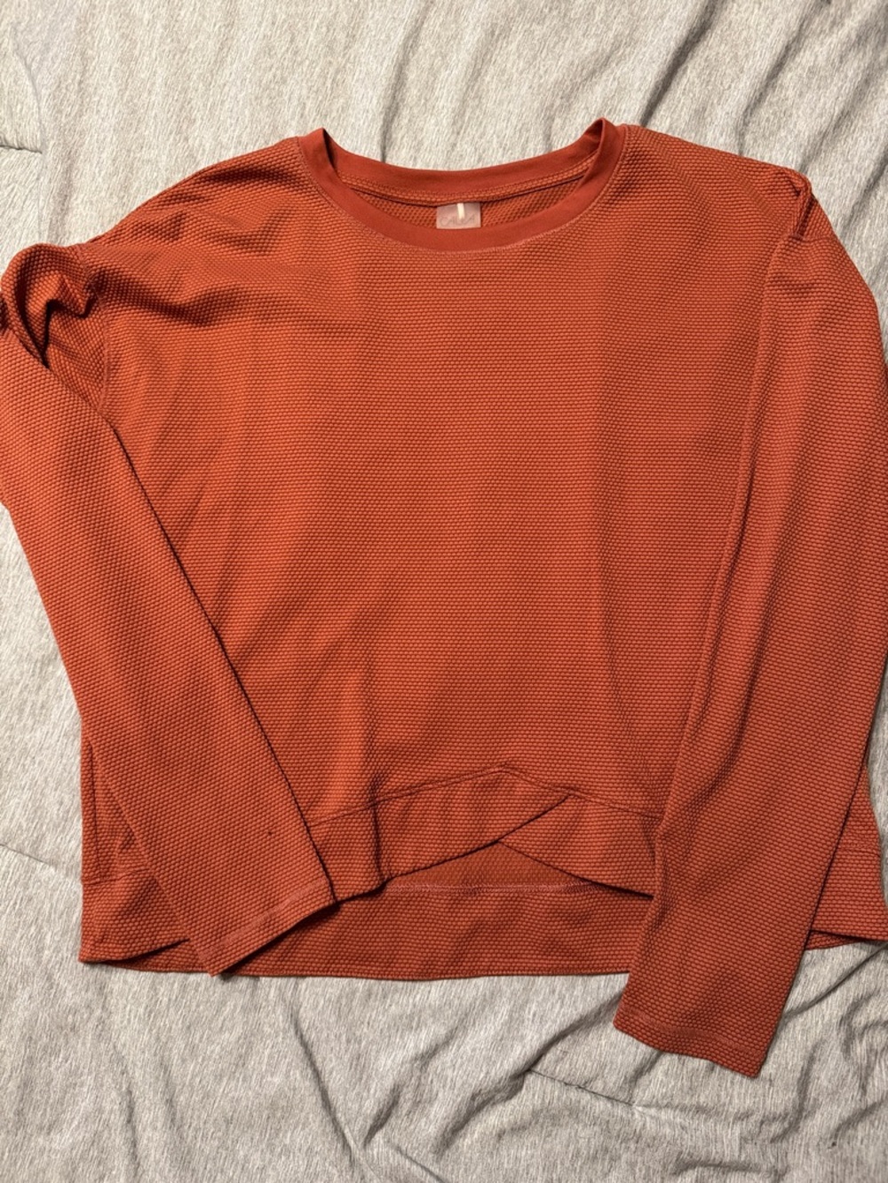 CALIA by Carrie Underwood Long Sleeve Knit Top - Rust